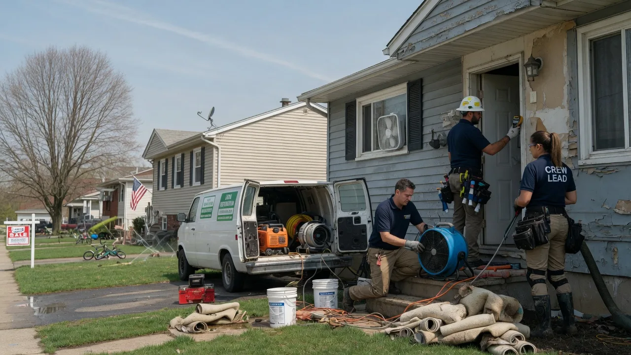 Flood Cleanup in Colfax, WI near me