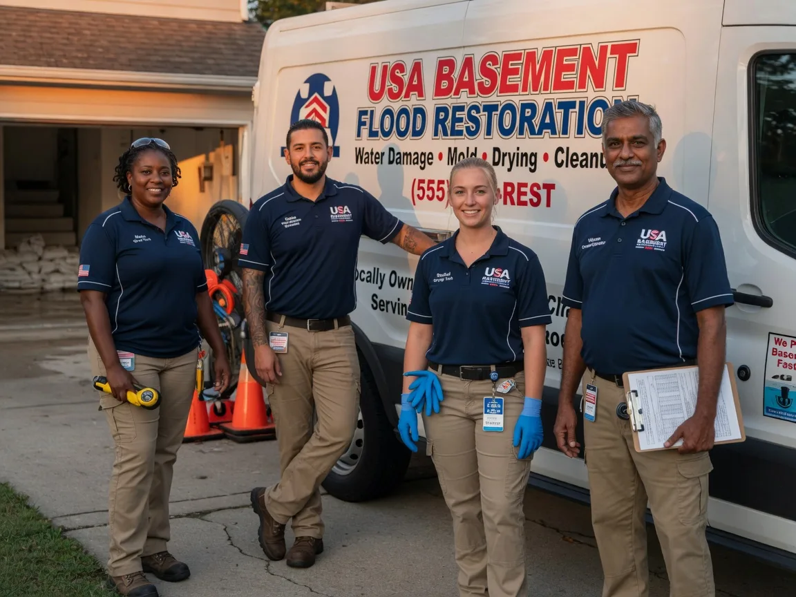 Basement Flood Cleanup company in Colfax, WI